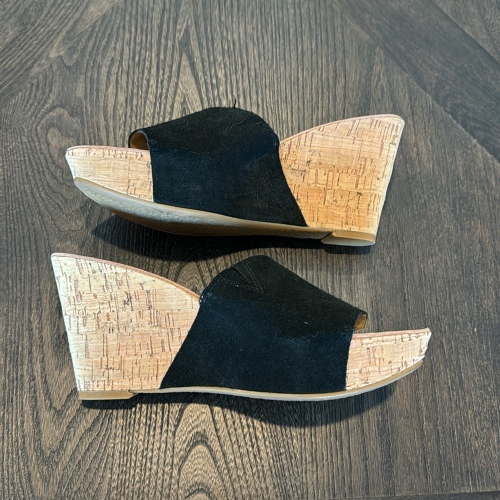 Nine West Cork Wedges Size 7.5 - Picture 3 of 5